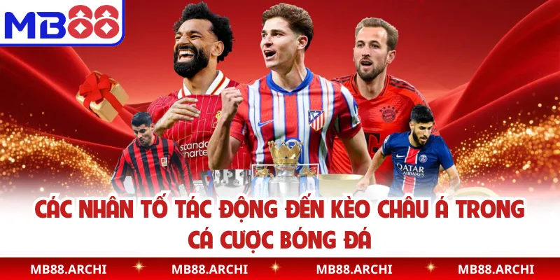 Các nhân tố tác động đến kèo Châu Á trong cá cược bóng đá