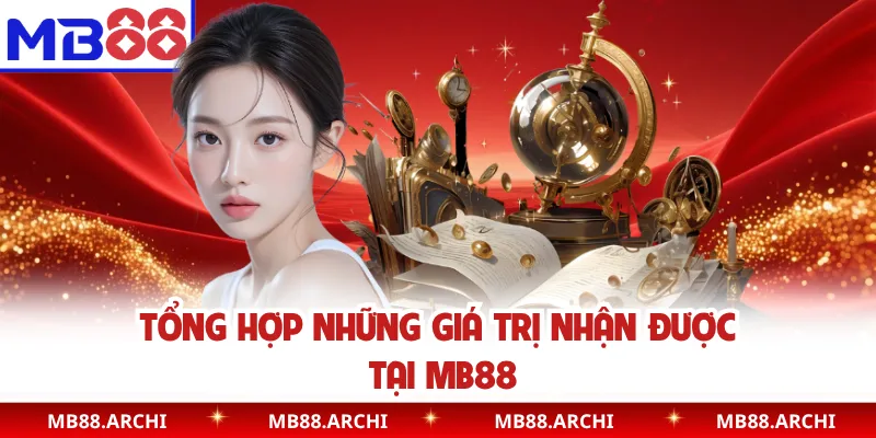 Tổng hợp những giá trị nhận được tại MB88